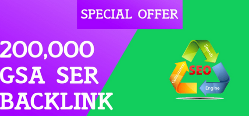 200,000 Gsa Ser, Calidad, Backlinks Verificados, Para Seo