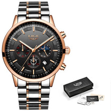 Cargar imagen en el visor de la galería, Relojes 2018 Watch Men LIGE Fashion Sport Quartz Clock Mens Watches Top Brand Luxury Business Waterproof Watch Relogio Masculino