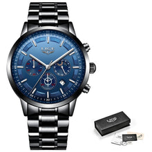 Cargar imagen en el visor de la galería, Relojes 2018 Watch Men LIGE Fashion Sport Quartz Clock Mens Watches Top Brand Luxury Business Waterproof Watch Relogio Masculino